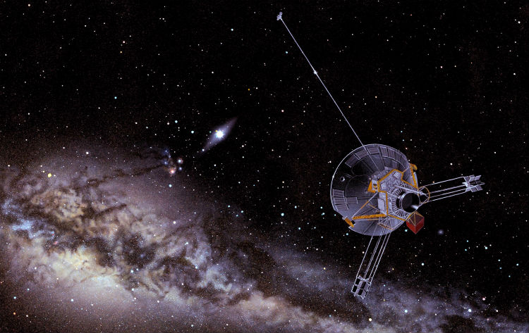 NASA Pioneer 11 artwork